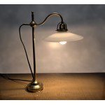 Classic brass table lamp from the 1930s