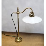 Classic brass table lamp from the 1930s