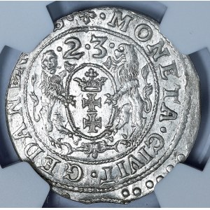 Sigismund III Vasa, Ort 1623, Gdansk.