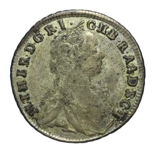 Węgry, XVII Krajcarów 1755 NB Maria Teresa, Nagybanya