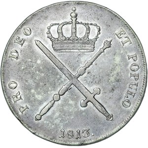 Německo, Bavorsko, Maximilian I Joseph, Thaler 1813, Mnichov