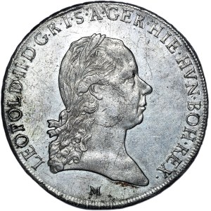 Austria, Księstwo Mediolanu, Franciszek II (I), Talar 1792 M, Mediolan