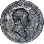 Kingdom of Poland. Alexander I. Medal 1817 Alexander Steelworks in Bialogony.