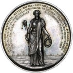 Silesia, medal from 1846 by Loos and Schilling minted to celebrate the 150th anniversary of the Society of the Twelve in Breslau.