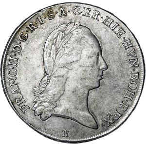 Austria, Francis II, 1795 H thaler, Günzburg