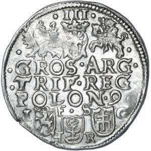 Zygmunt III Waza, Trojak 1596, Bydgoszcz