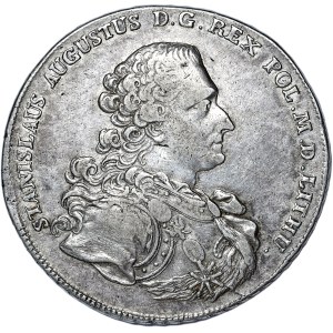 Stanislaw August Poniatowski, Thaler 1766 FS - Armourer