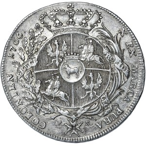 Stanislaw August Poniatowski, Thaler 1766 FS - Armourer