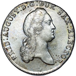 Niemcy, Saksonia, Fryderyk August, Talar 1777, Drezno