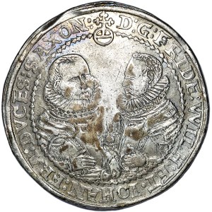 Germany, Saxony, Frederick William and John 1573-1603, Thaler 1602