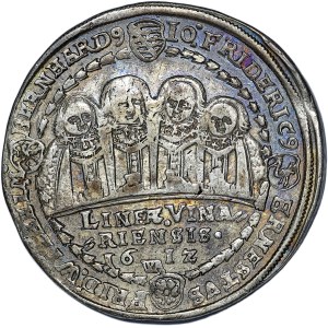 Niemcy, Saksonia-Weimar, Jan Ernest i jego siedmiu braci, Talar 1612 WA, Saalfeld
