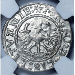 Sigismund I the Old, Half-penny 1524, Vilnius - reversed 4