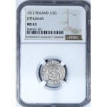 Sigismund I the Old, Half-penny 1513, Vilnius