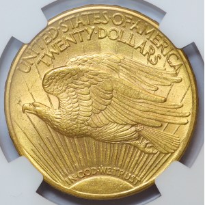 USA, Saint Gaudens, $20 1914, Denwer