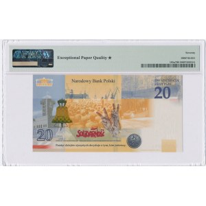20 zlotych 2021, Lech Kaczynski