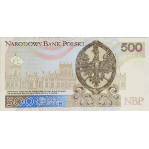 500 złotych 2016, Jan III Sobieski, seria AA