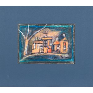 Eugeniusz TUKAN-WOLSKI (1928-2014), View of the manor house