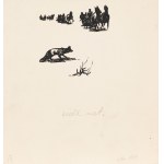 Ludwik MACIĄG (1920-2007), Driving a sleigh