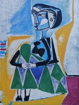 Pablo Picasso (1881-1973), Siedząca Jacqueline