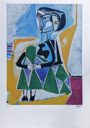 Pablo Picasso (1881-1973), Siedząca Jacqueline