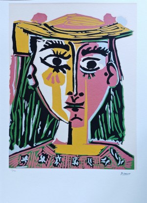 Pablo Picasso (1881-1973), Kobieta w kapeluszu