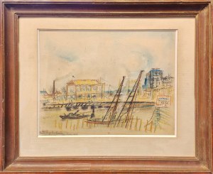 Irena Hassenberg (Reno) (1884-1953), Pawilon Korsykański na Wystawie Paryskiej, 1925