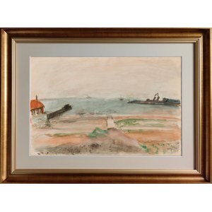 Henry Hayden (1883-1970), Port of Cherbourg, 1953