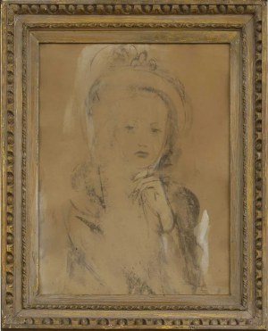 Rajmund Kanelba (1897-1960), Kobieta w kapeluszu