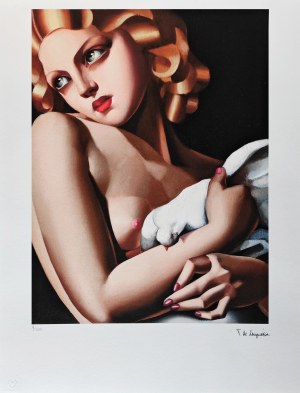 Tamara Łempicka (1898-1980), Kobieta z gołębiem