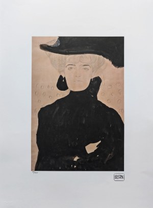 Gustav Klimt (1862-1918), Kobieta w kapeluszu