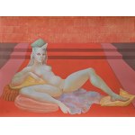 Leonor Fini (1907-1996), Beautiful Persian, 1976