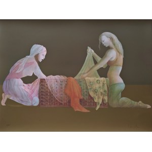Leonor Fini (1907-1996), Anguish and Strength of Heart, 1976