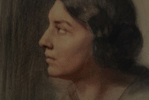 Wanda Korzeniowska (1873-1939), Profil kobiety, 1 ćw. XX w.
