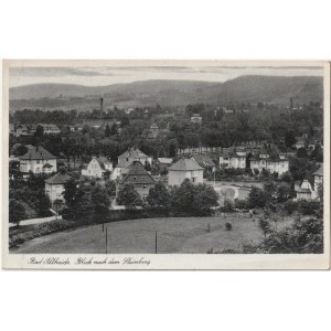 POLANICA-ZDRÓJ (p. Kłodzko). Bad Altheide. Blick nach dem Steinberg
