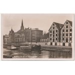 BYDGOSZCZ. On the Brda River - near the Fish Market.