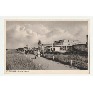 GDAŃSK, STOGI. Danzig-Heubude - Strandpromenade.
