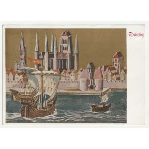 GDAŃSK. Danzig - Das mittelalterliche Danzig (Średniowieczny Gdańsk)