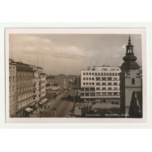 GDYNIA. Adolf-Hitler-Straße (obecnie ul. Świętojańska)