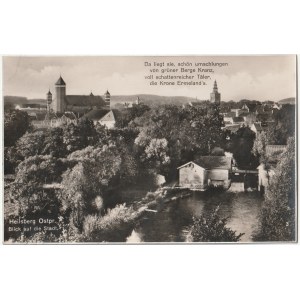 LIDZBARK WARMIŃSKI. Widok na miasto.
