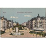 SZCZECIN. Kaiser Wilhelmplatz u. Kaiser Wilhelmstraße.