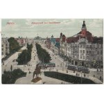 SZCZECIN. Stettin - Königsplatz mit Stadttheater.