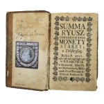 Summary of the moderation of the coinage starey; with today