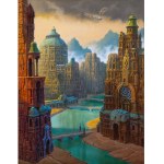 Marcin Kolpanovich (b. 1963), Three Bridges, 2025