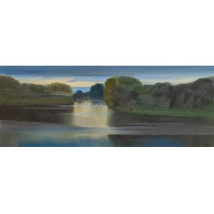 Stanislaw Baj (b. 1953), River Bug, 2021