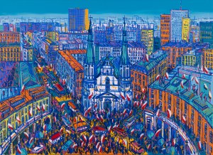 Joanna Mieszko (ur. 1969), Plac Zbawiciela, 2025
