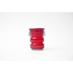 Glass vase with buttons - HS Tarnowiec