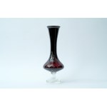 Glass vase on a leg - HS Tarnowiec