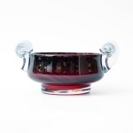 Glass platter with ears - HS Tarnowiec
