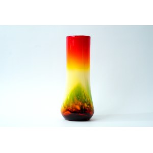 Glass color vase