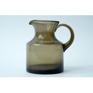 Smoked glass jug - ZZG INCO - Zbigniew Horbowy